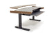 Argosy Radius Composer for 61 Keys, Splayed Top, 2) Steel Legs, Bullnose Edge - Walnut Trim Upgrade