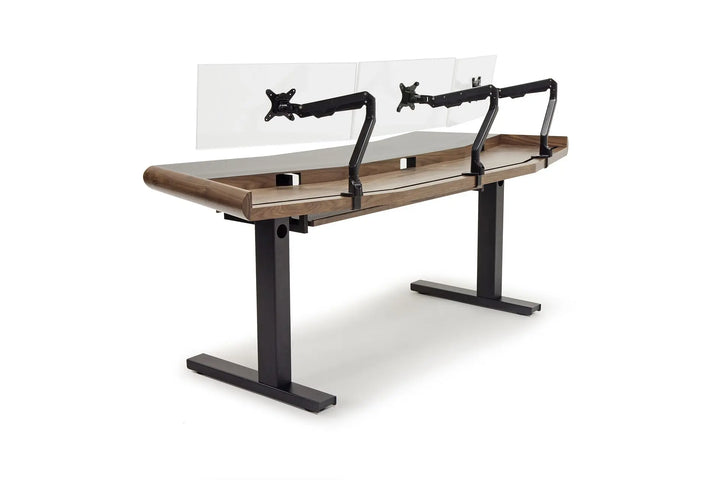 Argosy Radius Composer for 61 Keys, Splayed Top, 2) Steel Legs, Bullnose Edge - Standard Trim