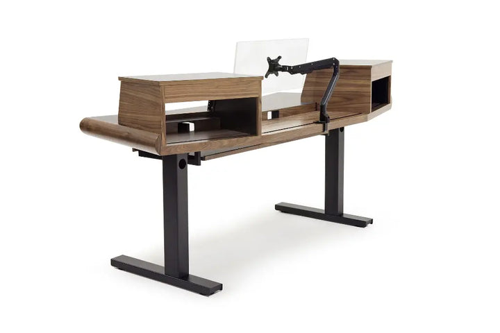 Argosy Radius Composer for 61 Keys, Splayed Top, 2) Steel Legs, Bullnose Edge - Standard Trim