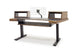 Argosy Radius Composer for 61 Keys, Splayed Top, 2) Steel Legs, Bullnose Edge - Walnut Trim Upgrade