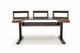Argosy Radius Composer for 61 Keys, Splayed Top, 2) Steel Legs, Bullnose Edge - Standard Trim