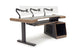 Argosy Radius Composer for 61 Keys, Splayed Top, 1) Slanted 10sp Base Rack, 1) Steel Leg, Bullnose Edge - Walnut Trim Upgrade