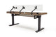 Argosy Radius Composer for 88 Keys, Straight Top, 2) Steel Legs, Bullnose Edge - Walnut Trim Upgrade