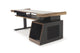 Argosy Radius Composer for 88 Keys, Straight Top, 1) Slanted 10sp Base Rack, 1) Steel Leg, Bullnose Edge - Standard Trim
