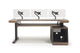 Argosy Radius Composer for 88 Keys, Straight Top, 1) Slanted 10sp Base Rack, 1) Steel Leg, Bullnose Edge - Walnut Trim Upgrade
