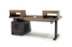 Argosy Radius Composer for 88 Keys, Straight Top, 1) Slanted 10sp Base Rack, 1) Steel Leg, Bullnose Edge - Standard Trim
