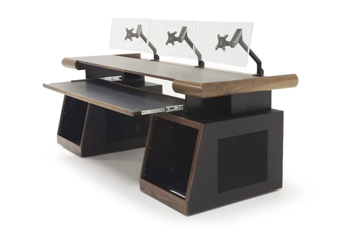 Argosy Radius Composer for 88 Keys, Straight Top, 2) Slanted 10sp Base Racks, Bullnose Edge - Standard Trim