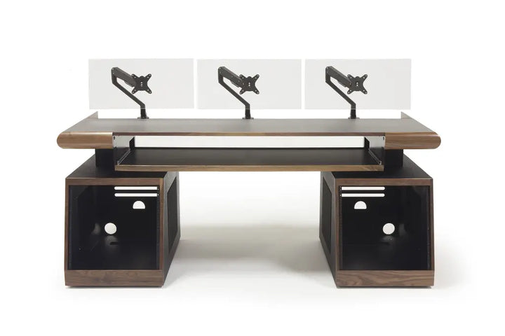 Argosy Radius Composer for 88 Keys, Straight Top, 2) Slanted 10sp Base Racks, Bullnose Edge - Standard Trim