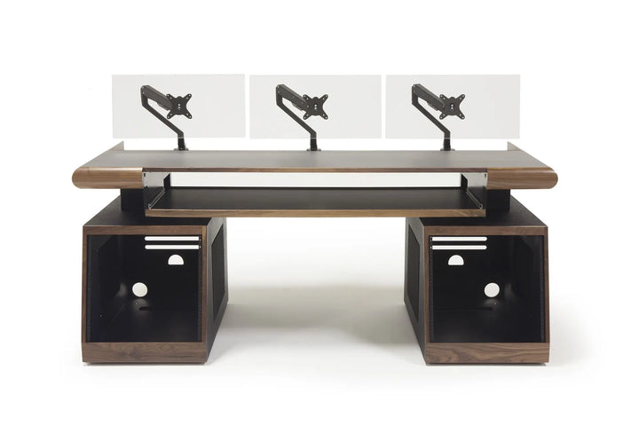 Argosy Radius Composer for 88 Keys, Straight Top, 2) Slanted 10sp Base Racks, Bullnose Edge - Standard Trim