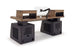 Argosy Radius Composer for 88 Keys, Straight Top, 2) Slanted 10sp Base Racks, Bullnose Edge - Walnut Trim Upgrade