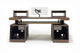 Argosy Radius Composer for 88 Keys, Straight Top, 2) Slanted 10sp Base Racks, Bullnose Edge - Standard Trim