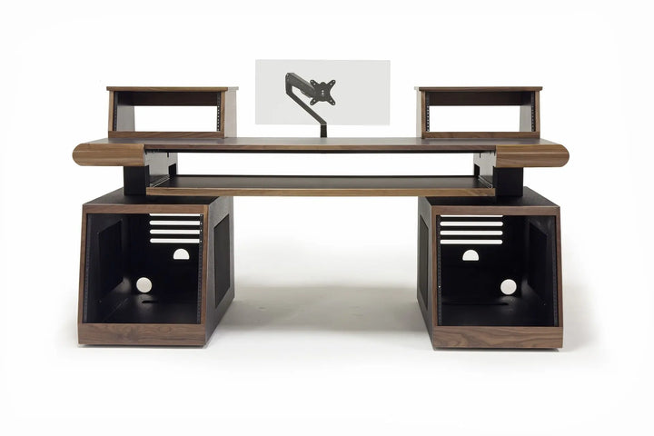 Argosy Radius Composer for 88 Keys, Straight Top, 2) Slanted 10sp Base Racks, Bullnose Edge - Standard Trim