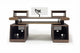 Argosy Radius Composer for 88 Keys, Straight Top, 2) Slanted 10sp Base Racks, Bullnose Edge - Standard Trim