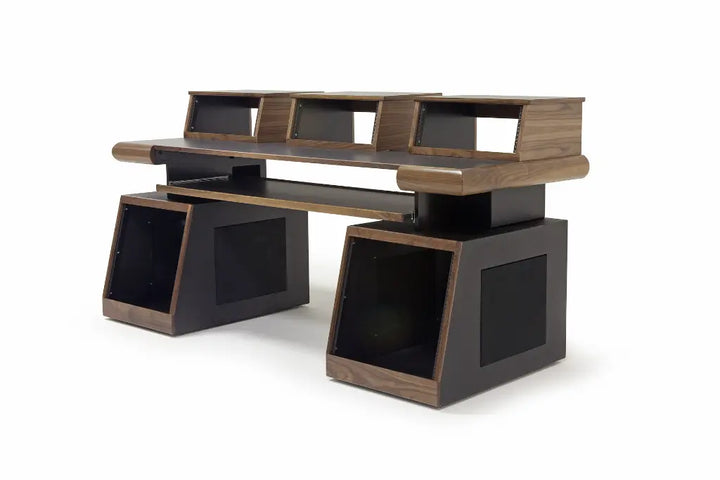 Argosy Radius Composer for 88 Keys, Straight Top, 2) Slanted 10sp Base Racks, Bullnose Edge - Standard Trim