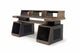 Argosy Radius Composer for 88 Keys, Straight Top, 2) Slanted 10sp Base Racks, Bullnose Edge - Walnut Trim Upgrade