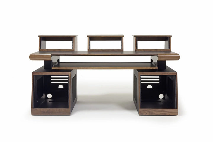 Argosy Radius Composer for 88 Keys, Straight Top, 2) Slanted 10sp Base Racks, Bullnose Edge - Standard Trim