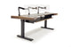 Argosy Radius Composer for 88 Keys, Splayed Top, 2) Steel Legs, Bullnose Edge - Walnut Trim Upgrade