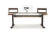 Argosy Radius Composer for 88 Keys, Splayed Top, 2) Steel Legs, Bullnose Edge - Walnut Trim Upgrade