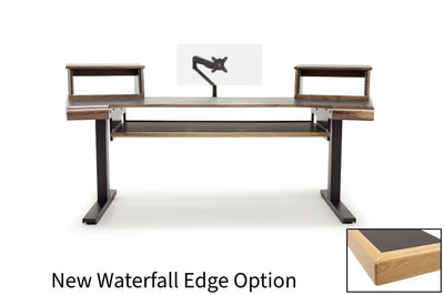Argosy Radius Composer for 88 Keys, Splayed Top, 2) Steel Legs, Waterfall Edge - Standard Trim