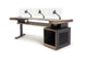 Argosy Radius Composer for 88 Keys, Splayed Top, 1) Straight 10sp Base Rack, 1) Steel Leg, Bullnose Edge - Standard Trim