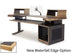 Argosy Radius Composer for 88 Keys, Splayed Top, 1) Straight 10sp Base Rack, 1) Steel Leg, Waterfall Edge - Standard Trim