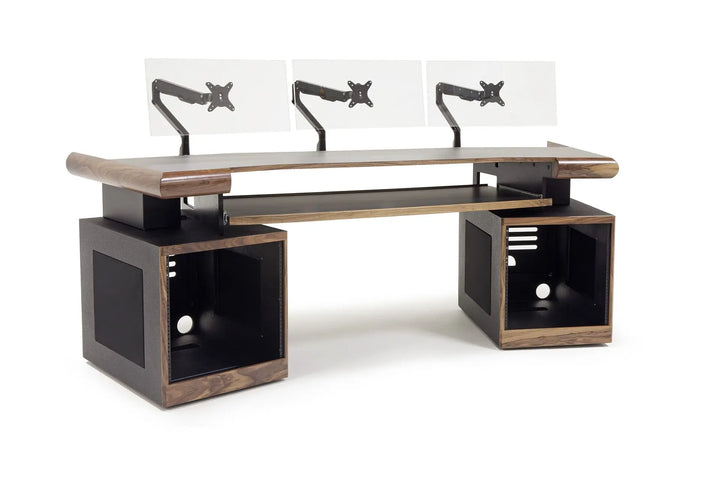 Argosy Radius Composer for 88 Keys, Splayed Top, 2) Straight 10sp Base Racks, Bullnose Edge - Standard Trim
