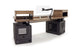 Argosy Radius Composer for 88 Keys, Splayed Top, 2) Straight 10sp Base Racks, Bullnose Edge - Standard Trim