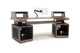 Argosy Radius Composer for 88 Keys, Splayed Top, 2) Straight 10sp Base Racks, Bullnose Edge - Standard Trim