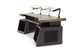 Argosy Radius Composer for 88 Keys, Splayed Top, 2) Slanted 10sp Base Racks, Bullnose Edge - Standard Trim