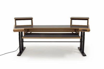 Argosy Radius Composer for 88 Keys, Splayed Top, Height Adjustable Steel Legs, Bullnose Edge - Standard Trim