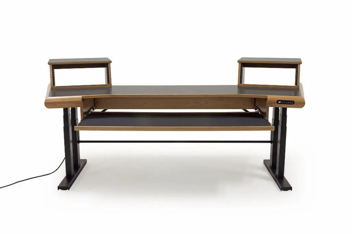 Argosy Radius Composer for 88 Keys, Splayed Top, Height Adjustable Steel Legs, Bullnose Edge - Standard Trim