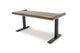 Argosy Radius Signature w/67" Straight Top, 2) Steel Legs, Bullnose Edge - Walnut Trim Upgrade