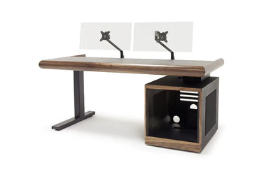 Argosy Radius Signature w/67" Straight Top, 1) Straight 10sp Base Rack, 1) Steel Leg, Bullnose Edge - Standard Trim