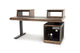 Argosy Radius Signature w/67" Straight Top, 1) Straight 10sp Base Rack, 1) Steel Leg, Bullnose Edge - Standard Trim