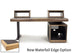 Argosy Radius Signature w/67" Straight Top, 1) Straight 10sp Base Rack, 1) Steel Leg, Waterfall Edge - Standard Trim