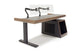 Argosy Radius Signature w/67" Straight Top, 1) Slanted 10sp Base Rack, 1) Steel Leg, Bullnose Edge - Standard Trim