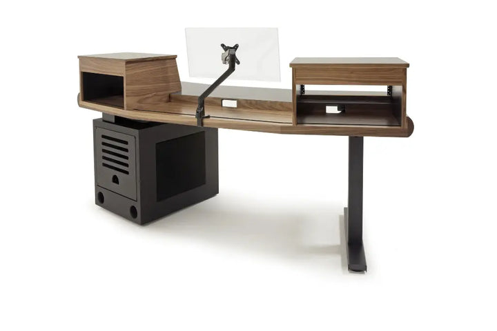 Argosy Radius Signature w/67" Splayed Top, 1) Straight 10sp Base Rack, 1) Steel Leg, Bullnose Edge - Standard Trim