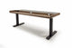 Argosy Radius Signature w/78" Straight Top, 2) Steel Legs, Bullnose Edge - Walnut Trim Upgrade