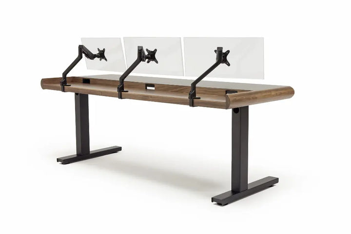 Argosy Radius Signature w/78" Straight Top, 2) Steel Legs, Bullnose Edge - Standard Trim