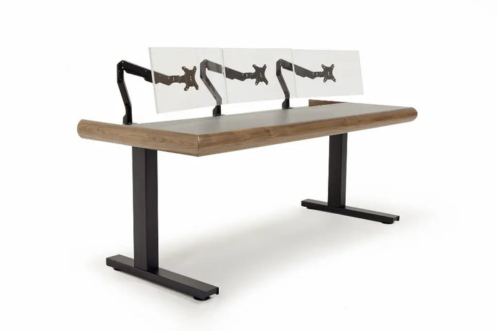 Argosy Radius Signature w/78" Straight Top, 2) Steel Legs, Bullnose Edge - Standard Trim