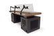 Argosy Radius Signature w/78" Straight Top, 2) Straight 10sp Base Racks, Bullnose Edge - Standard Trim