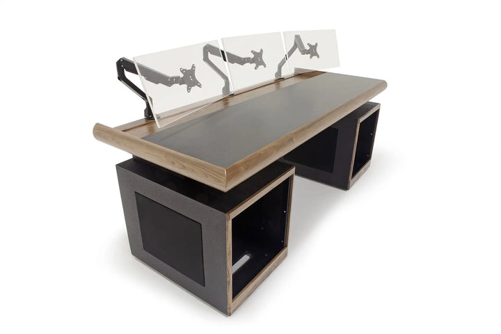 Argosy Radius Signature w/78" Straight Top, 2) Straight 10sp Base Racks, Bullnose Edge - Walnut Trim Upgrade