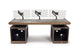 Argosy Radius Signature w/78" Straight Top, 2) Straight 10sp Base Racks, Bullnose Edge - Standard Trim
