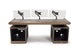 Argosy Radius Signature w/78" Straight Top, 2) Straight 10sp Base Racks, Bullnose Edge - Standard Trim