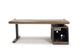 Argosy Radius Signature w/78" Straight Top, 1) Slanted 10sp Base Rack, 1) Steel Leg, Bullnose Edge - Standard Trim