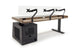 Argosy Radius Signature w/78" Straight Top, 1) Slanted 10sp Base Rack, 1) Steel Leg, Bullnose Edge - Standard Trim