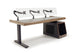 Argosy Radius Signature w/78" Straight Top, 1) Slanted 10sp Base Rack, 1) Steel Leg, Bullnose Edge - Standard Trim