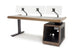 Argosy Radius Signature w/78" Straight Top, 1) Slanted 10sp Base Rack, 1) Steel Leg, Bullnose Edge - Standard Trim