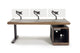 Argosy Radius Signature w/78" Straight Top, 1) Slanted 10sp Base Rack, 1) Steel Leg, Bullnose Edge - Standard Trim