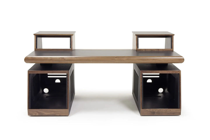 Argosy Radius Signature w/78" Straight Top, 2) Slanted 10sp Base Racks, Bullnose Edge - Walnut Trim Upgrade